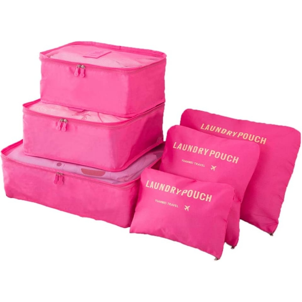 Lightweight 6 Pcs Packing Cubes System, FashionUP Travel Storage Packing…
